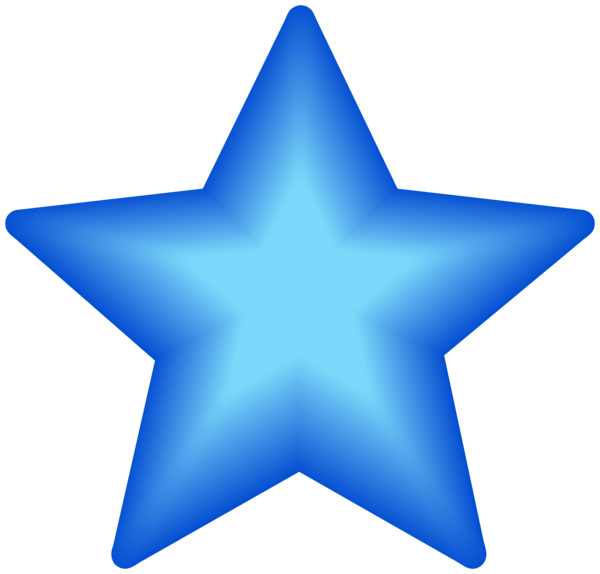 This png image - Blue Star PNG Clipart, is available for free download
