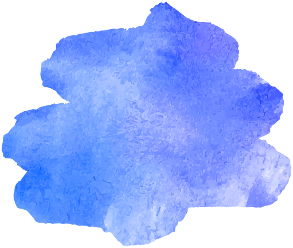 This png image - Blue Watercolor Splatter PNG Clipart, is available for free download