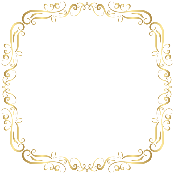 This png image - Border Frame Decor PNG Clip Art Image, is available for free download