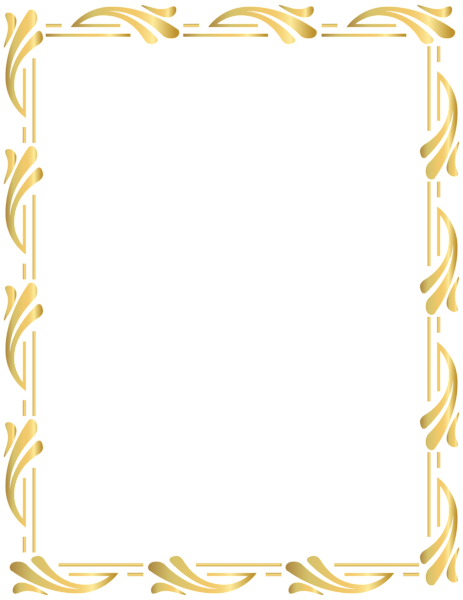 This png image - Border Frame Gold Clip Art Image, is available for free download