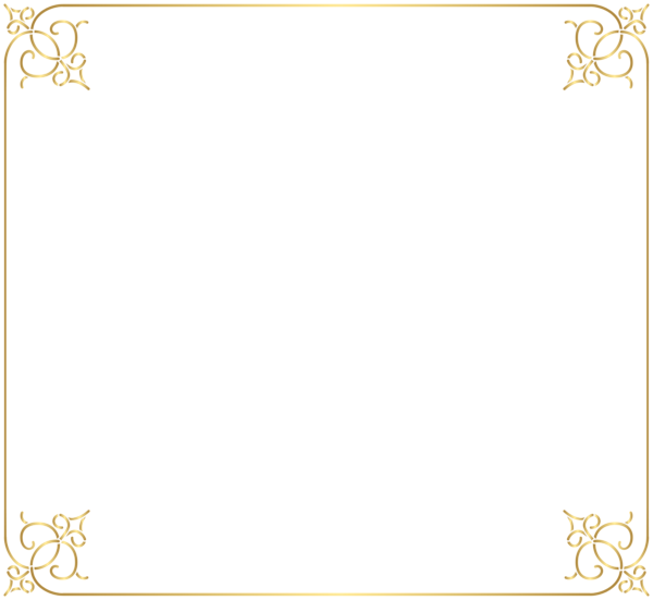 This png image - Border Frame Gold Decorative Clipart, is available for free download