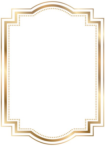 gold border design png