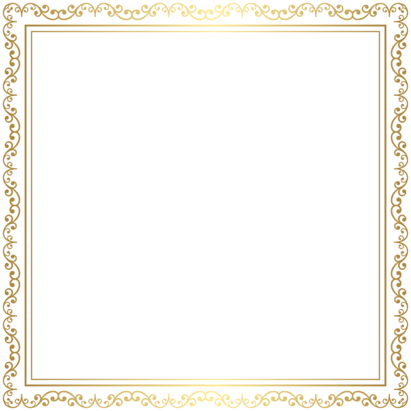 This png image - Border Frame Gold Transparent PNG Clip Art Image, is available for free download