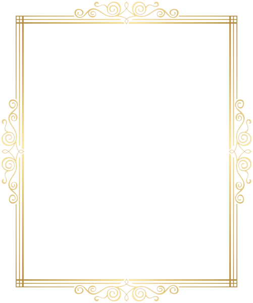 This png image - Border Frame Golden Transparent Clipart, is available for free download