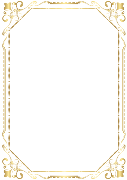 This png image - Border Frame Golden Transparent PNG Image, is available for free download
