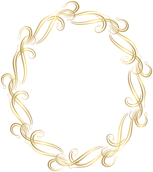 This png image - Border Frame Oval Gold PNG Clipart, is available for free download