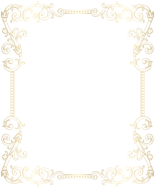 Border Frame PNG Clip Art Image | Gallery Yopriceville - High-Quality ...
