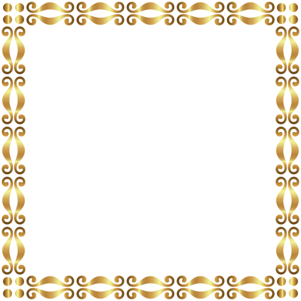 This png image - Border Frame PNG Gold Clip Art Image, is available for free download