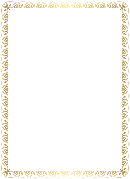 This png image - Border Frame Transparent Gold Image, is available for free download