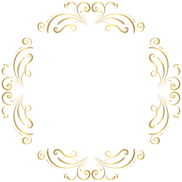 This png image - Border Round Deco Frame PNG Clip Art Image, is available for free download