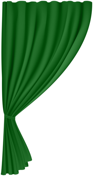 This png image - Curtain Green PNG Clip Art Image, is available for free download