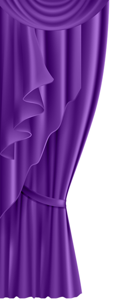 This png image - Curtain Purple Transparent PNG Clip Art Image, is available for free download