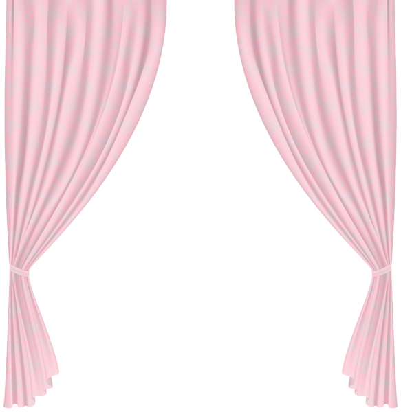 This png image - Curtains PNG Pink Transparent Clipart, is available for free download