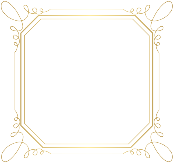 This png image - Deco Border PNG Clip Art, is available for free download