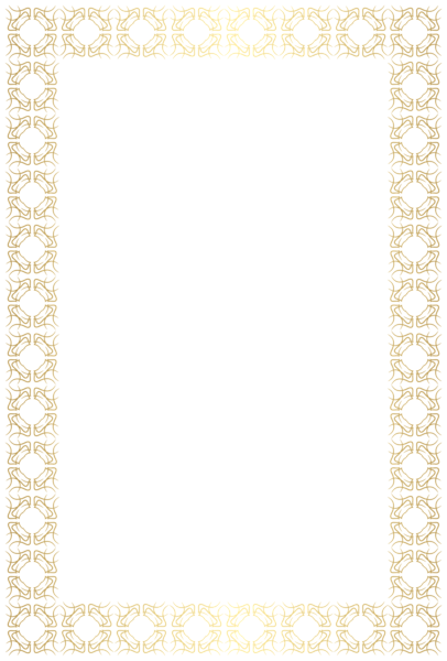 This png image - Decorative Frame Border Gold Transparent Image, is available for free download