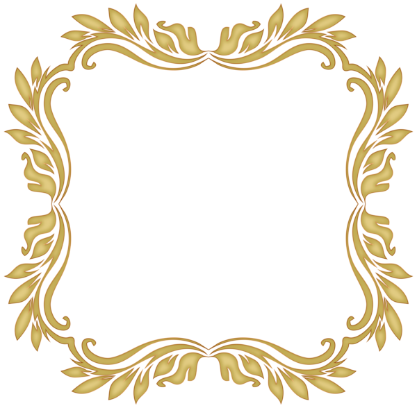 Decorative Frame PNG Transparent Clipart | Gallery Yopriceville - High ...