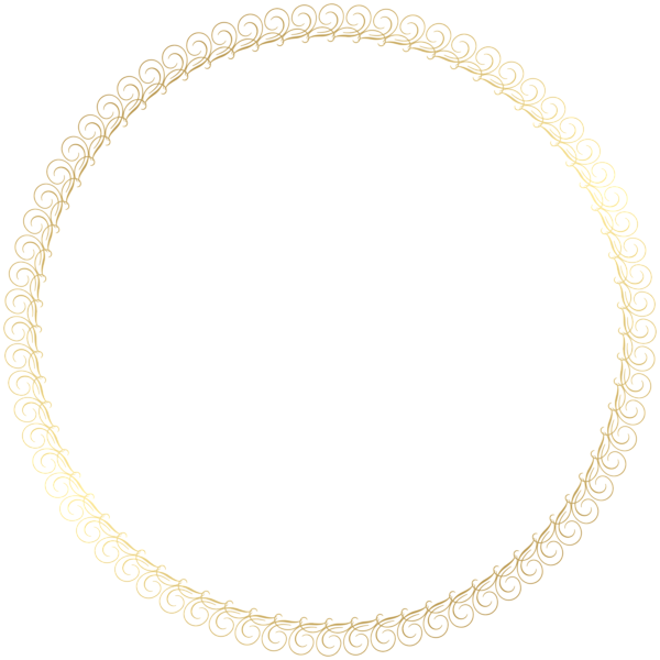 This png image - Decorative Round Frame PNG Clip Art Image, is available for free download
