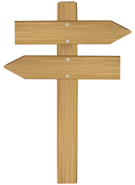 This png image - Double Wooden Arrow Sign PNG Clip Art, is available for free download