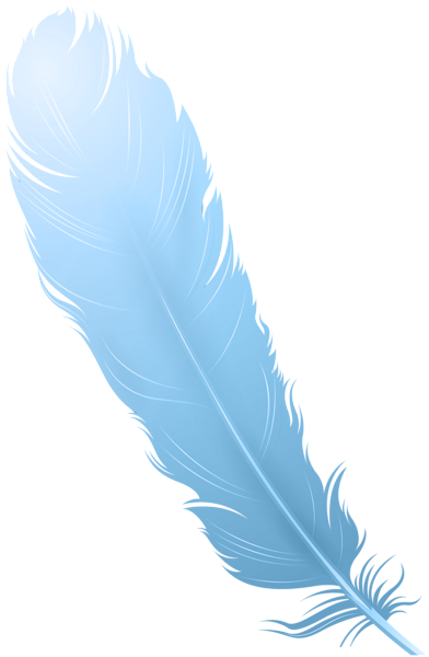 This png image - Feather Blue PNG Clipart, is available for free download