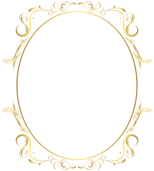 This png image - Floral Border Frame Gold PNG Clipart, is available for free download