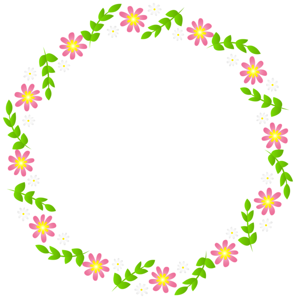 This png image - Floral Border Frame Transparent Clip Art, is available for free download