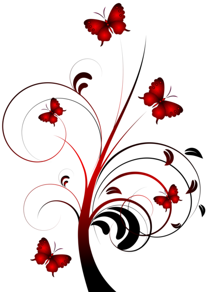 This png image - Floral Decoration PNG Clip Art Image, is available for free download