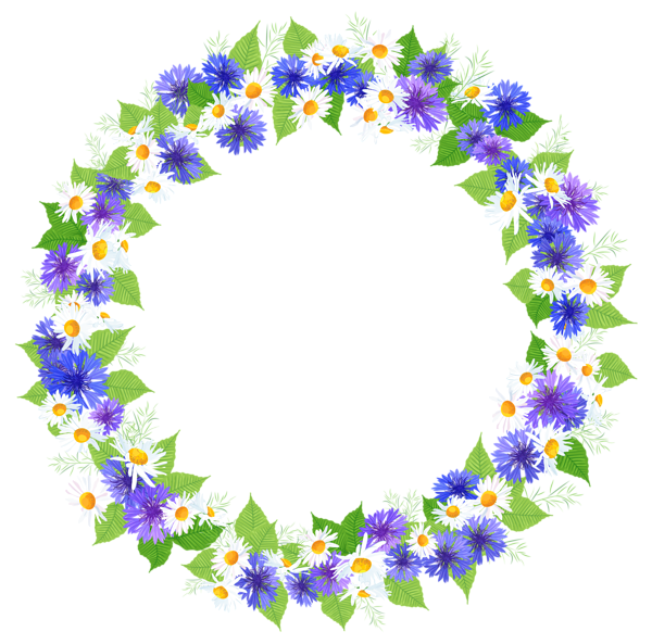 This png image - Floral Round Decoration PNG Clipart Image, is available for free download