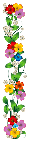 This png image - Flowers Decor PNG Clipart, is available for free download