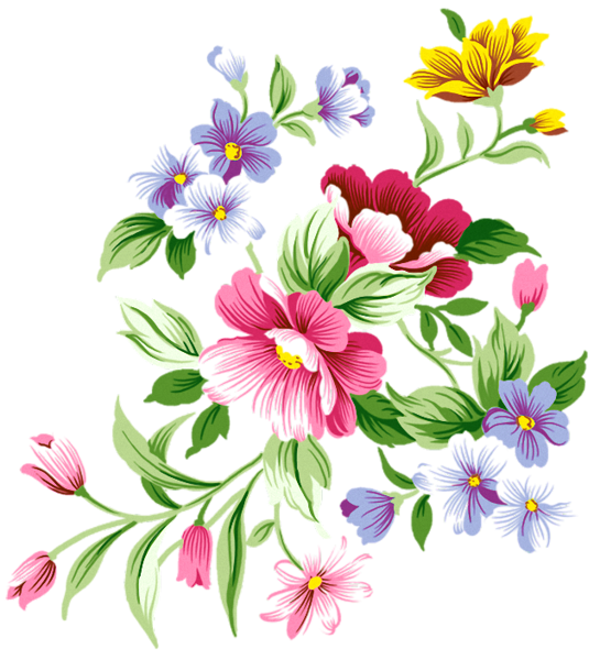 This png image - Flowers Decoration PNG Clipart, is available for free download