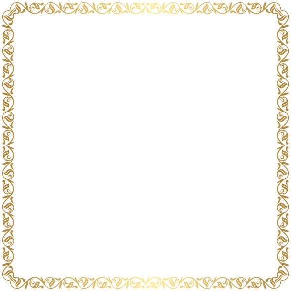 This png image - Frame Border Gold Clip Art, is available for free download