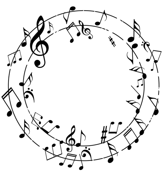 This png image - Frame Border Music Notes Transparent Image, is available for free download
