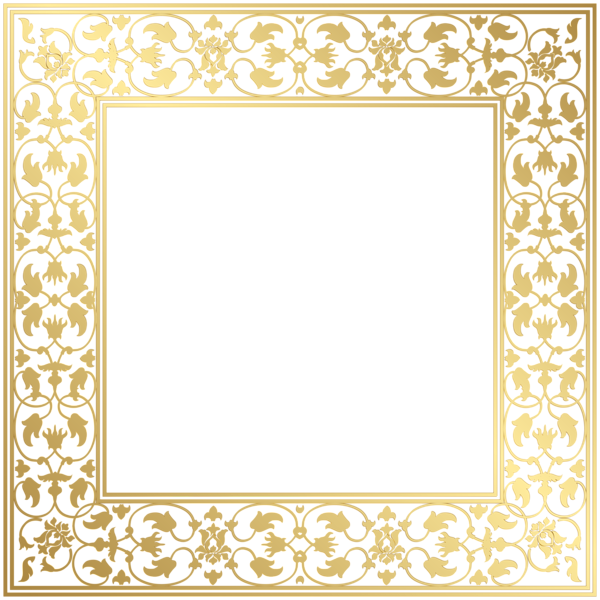 This png image - Frame Border Ornate PNG Clipart, is available for free download