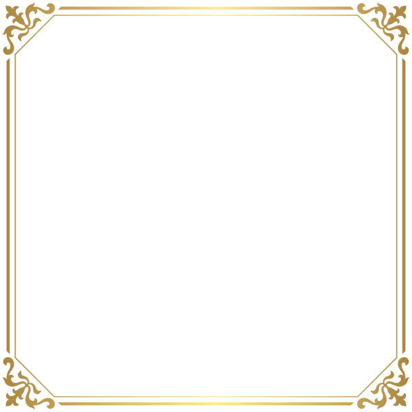 This png image - Frame Border Transparent Gold PNG Image, is available for free download