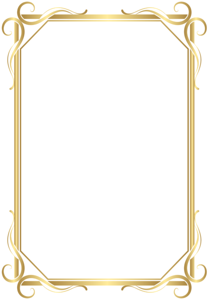 This png image - Frame Border Transparent PNG Gold Image, is available for free download