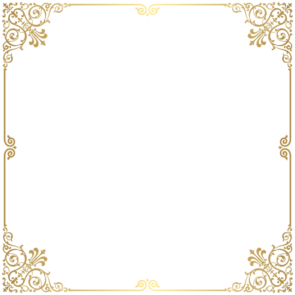 Frame Border Transparent PNG Image | Gallery Yopriceville ...