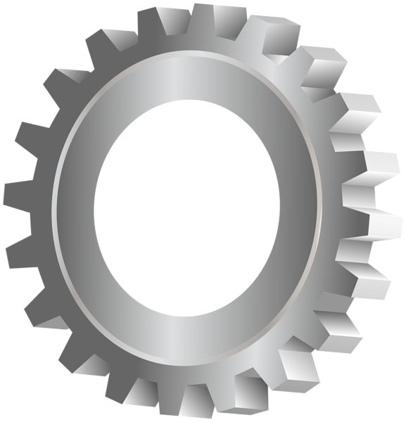 This png image - Gear Decorative PNG Clip Art Image, is available for free download