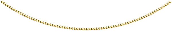 This png image - Gold Beads Decoration PNG Clip Art Image, is available for free download