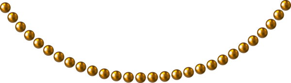 This png image - Gold Beads PNG Clipart, is available for free download