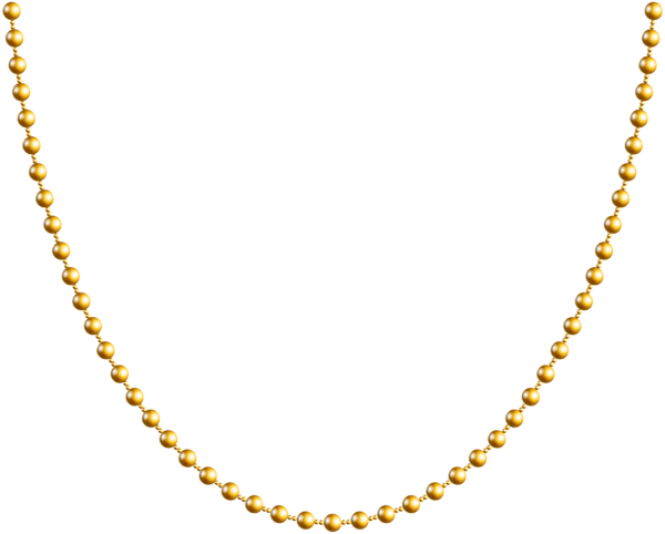 This png image - Gold Beads Transparent PNG Clip Art, is available for free download