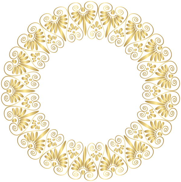 This png image - Gold Border Frame PNG Clip Art, is available for free download