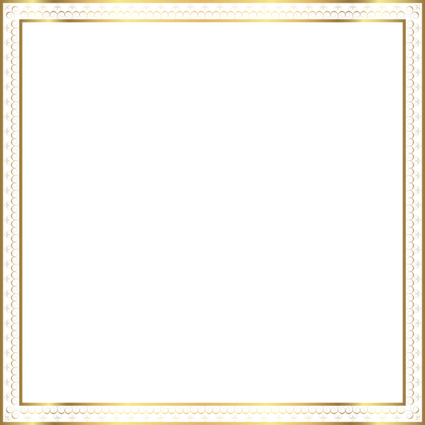 This png image - Gold Border Frame PNG Clip Art Image, is available for free download