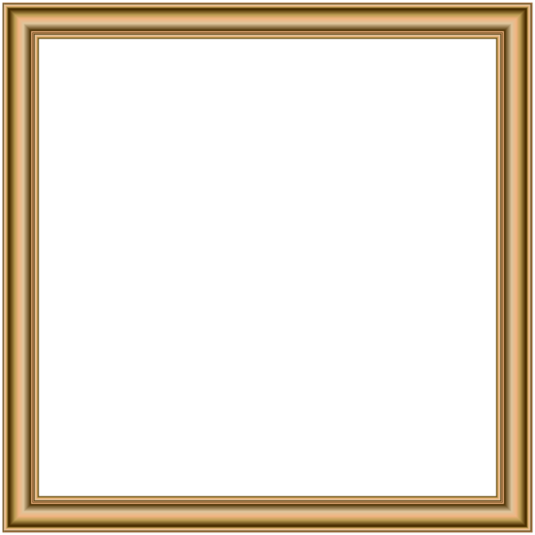 This png image - Gold Border Frame Transparent PNG Image, is available for free download