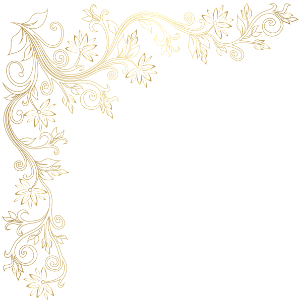 This png image - Gold Corner Transparent Image, is available for free download