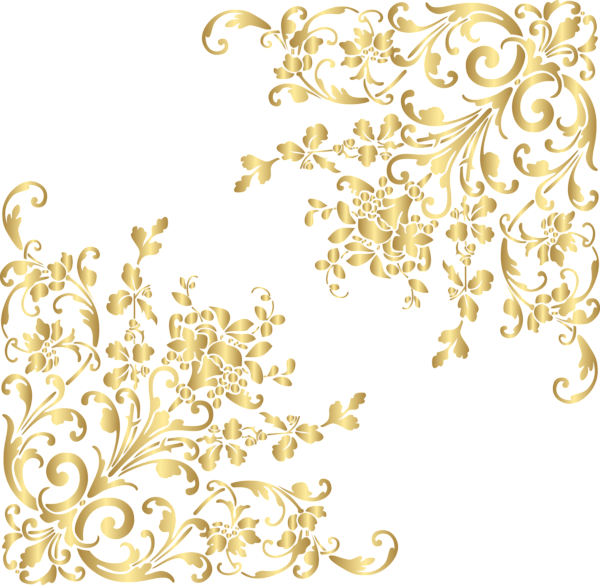 This png image - Gold Corners PNG Clip Art Image, is available for free download