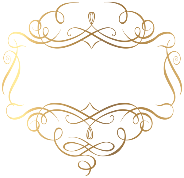 This png image - Gold Decoration PNG Transparent Clip Art Image, is available for free download