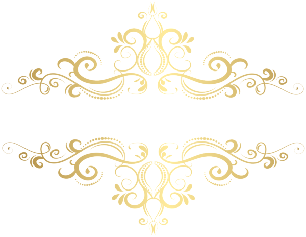 This png image - Gold Decorative Element PNG Clip Art Image, is available for free download