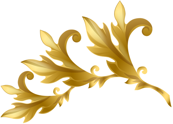 This png image - Gold Decorative Element Transparent Image, is available for free download