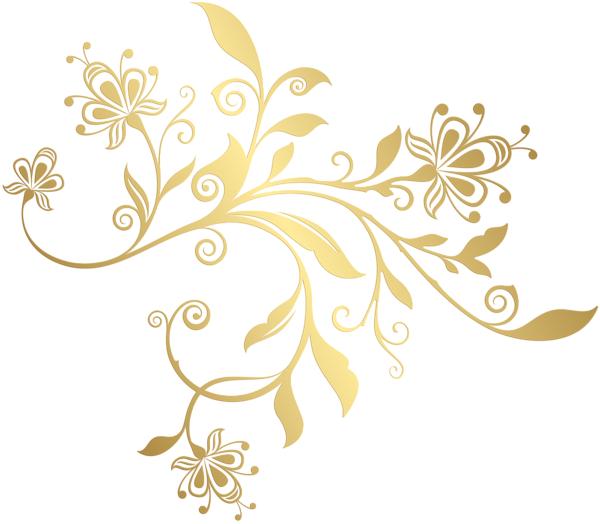 This png image - Gold Decorative Ornament PNG Clip Art, is available for free download