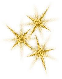 This png image - Gold Decorative Srars PNG Picture, is available for free download