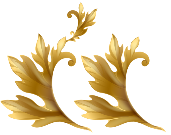 Gold Floral Elements PNG Clip Art Image | Gallery ... Check out our gold accent art selection for the very best in unique or custom, handmade pieces from our wall hangings shops.
